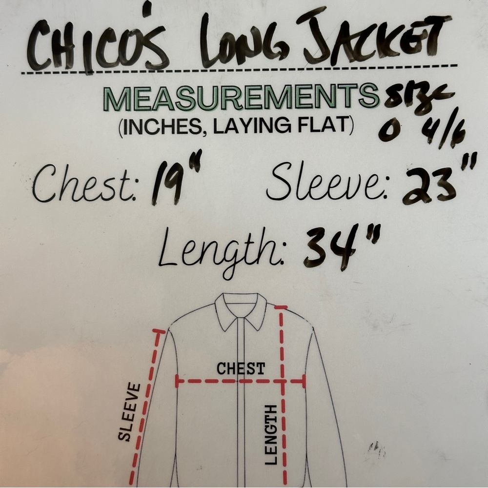 Chico’s Stripe Shine Duster Jacket 0 (4/6)
Black Brown Copper - Picture 12 of 12